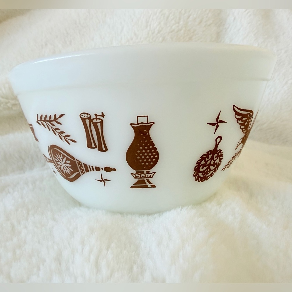 Pyrex Early American 401 1.5 Pint Mixing Bowl - Vintage - 60s - 70s - Picture 2 of 13